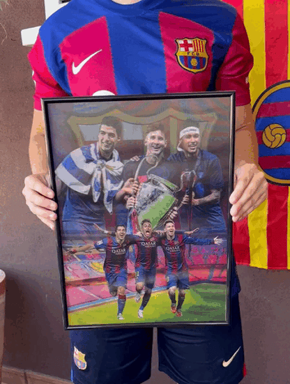 Soccer 3D Lenticular Poster