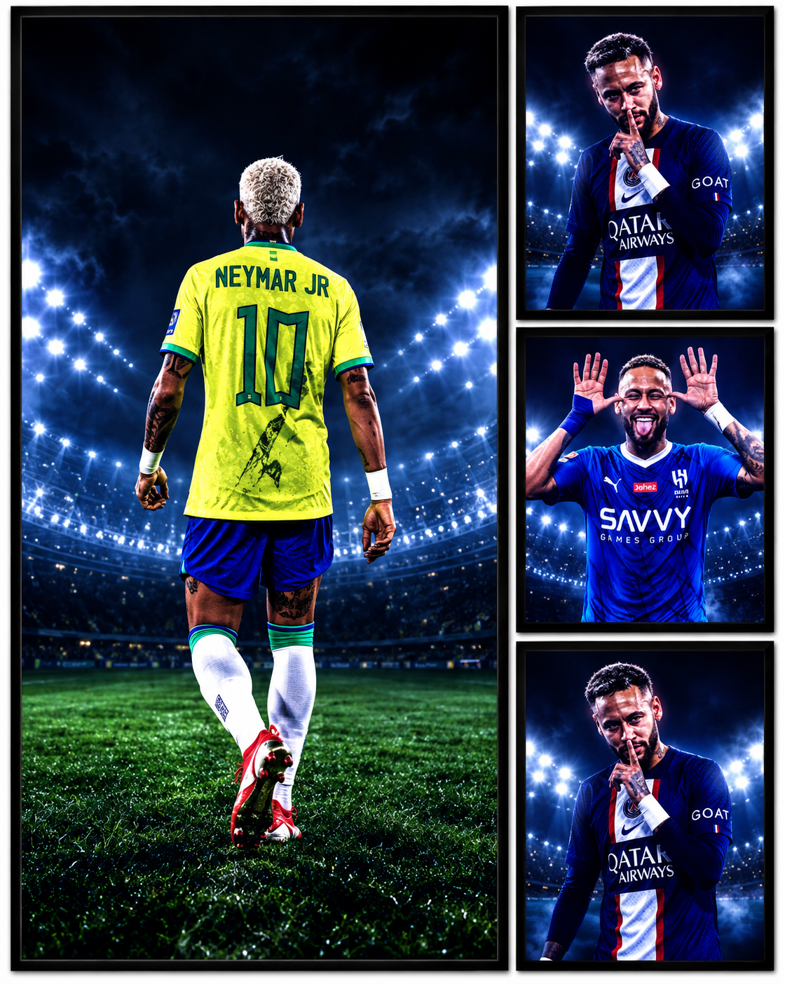 Soccer 3D Lenticular Poster